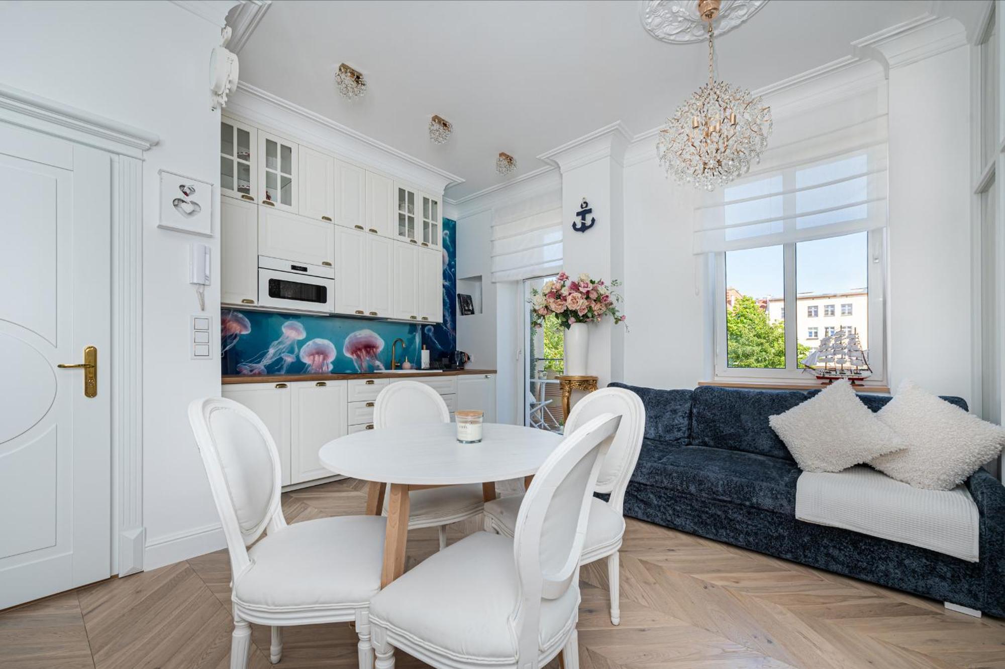 Apartament Meduza Nadmorskie Miejsce Gdynia Esterno foto